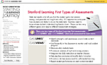 Screenshot of 'Stanford Learning First' online professional development module